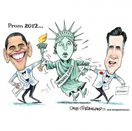Obama vs Romney 2012 prom