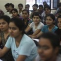Students attend class at the Bansal Classes in Kota